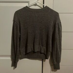 SO gray sweater. Size small
